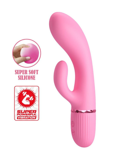 PRETTY LOVE - VIBRATORE CONIGLIO MARSKI E PUNTO G ROSA