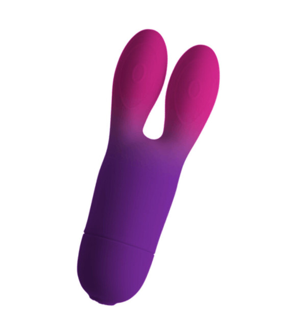 ROCKS-OFF - VIBRATORE FLESSIBILE GLO-GIRL BUNNY VIOLA