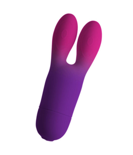 ROCKS-OFF - VIBRATORE FLESSIBILE GLO-GIRL BUNNY VIOLA