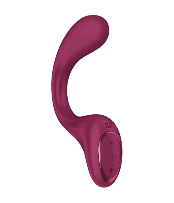 SATISFYER - G PER DEA 2 VIBRATORE CONIGLIO BOTTIGLIA BORDEAUX