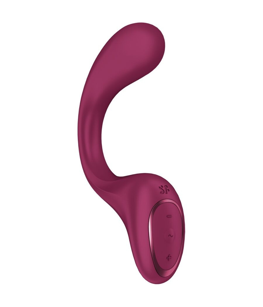SATISFYER - G PER DEA 2 VIBRATORE CONIGLIO BOTTIGLIA BORDEAUX