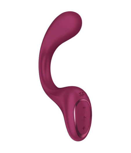 SATISFYER - G PER DEA 2 VIBRATORE CONIGLIO BOTTIGLIA BORDEAUX