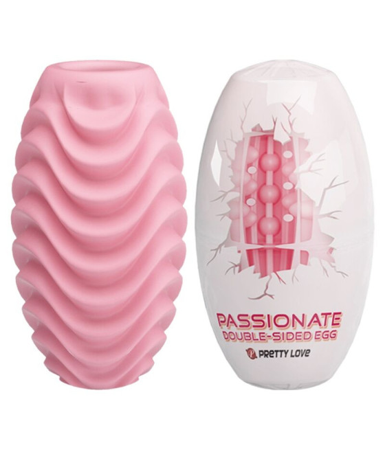 PRETTY LOVE - UOVO MASTURBATORE A DOPPIA FACCIA ROSA