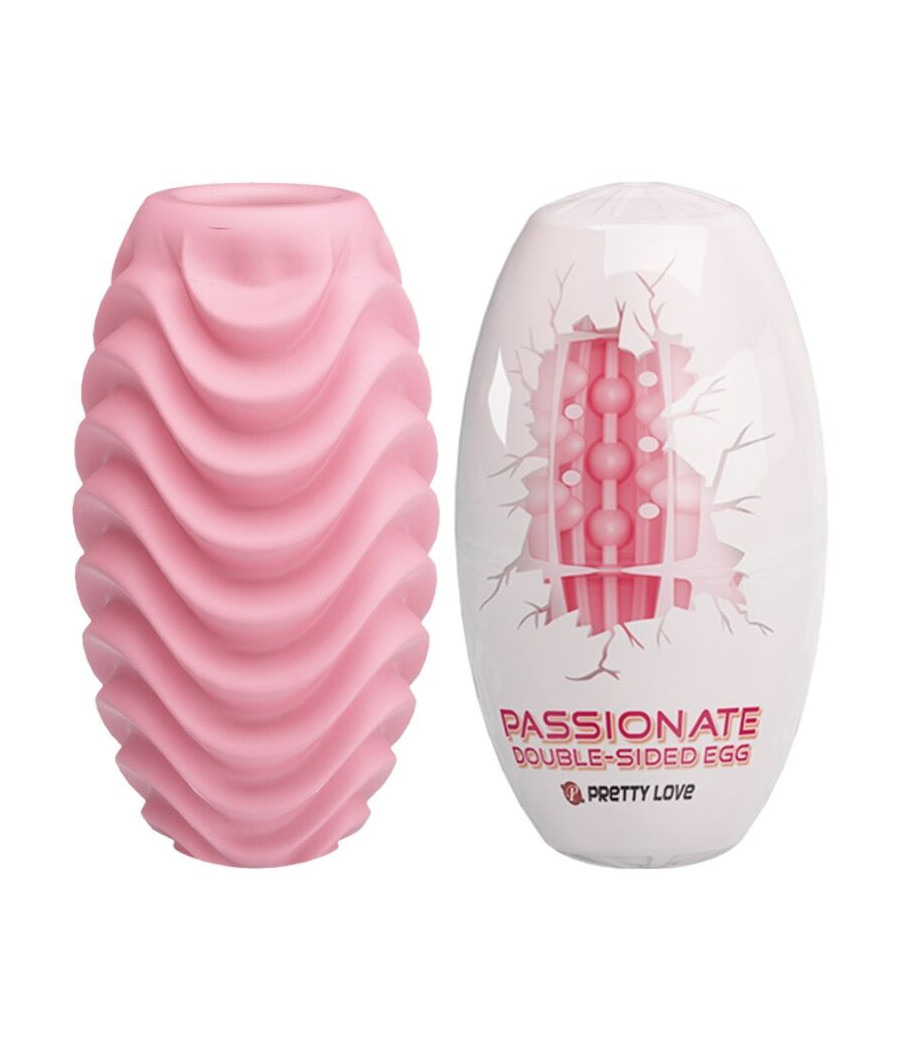 PRETTY LOVE - UOVO MASTURBATORE A DOPPIA FACCIA ROSA
