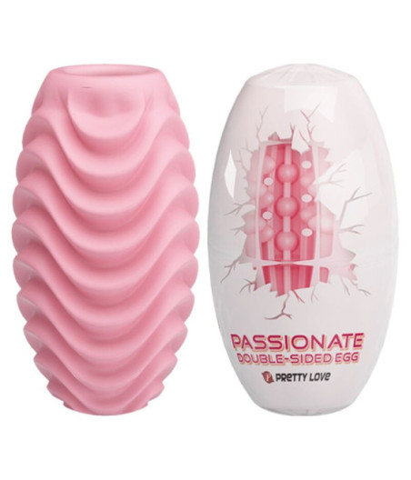 PRETTY LOVE - UOVO MASTURBATORE A DOPPIA FACCIA ROSA