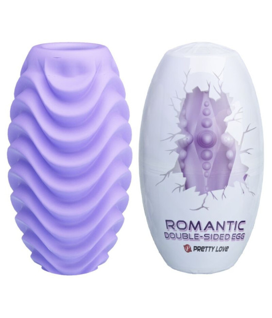 PRETTY LOVE - UOVO MASTURBATORE LILLA A DOPPIA FACCIA