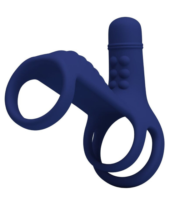 PRETTY LOVE - ANELLO VIBRANTE ELISH CON ESTENSIONE BLU