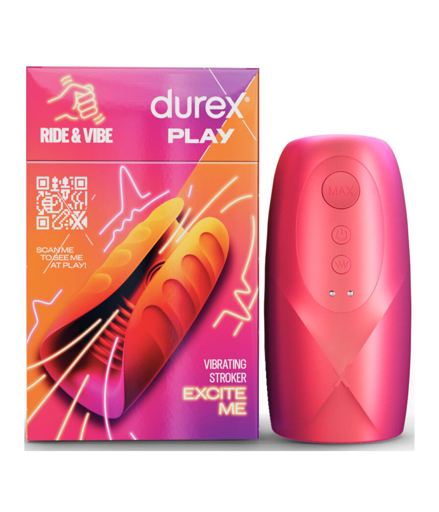 DUREX - MASTURBATORE VIBRATORE TOY RIDE & VIBE