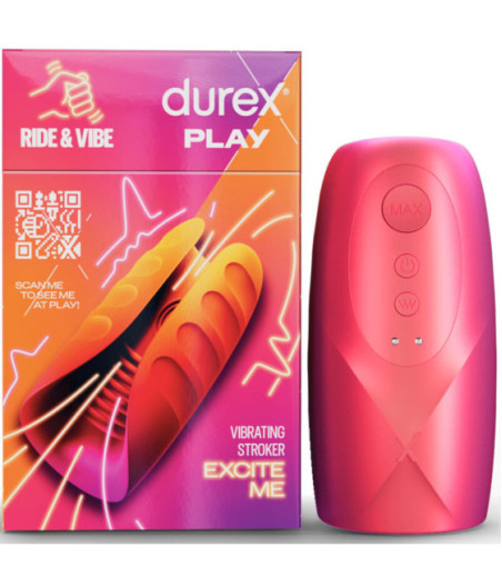 DUREX - MASTURBATORE VIBRATORE TOY RIDE & VIBE