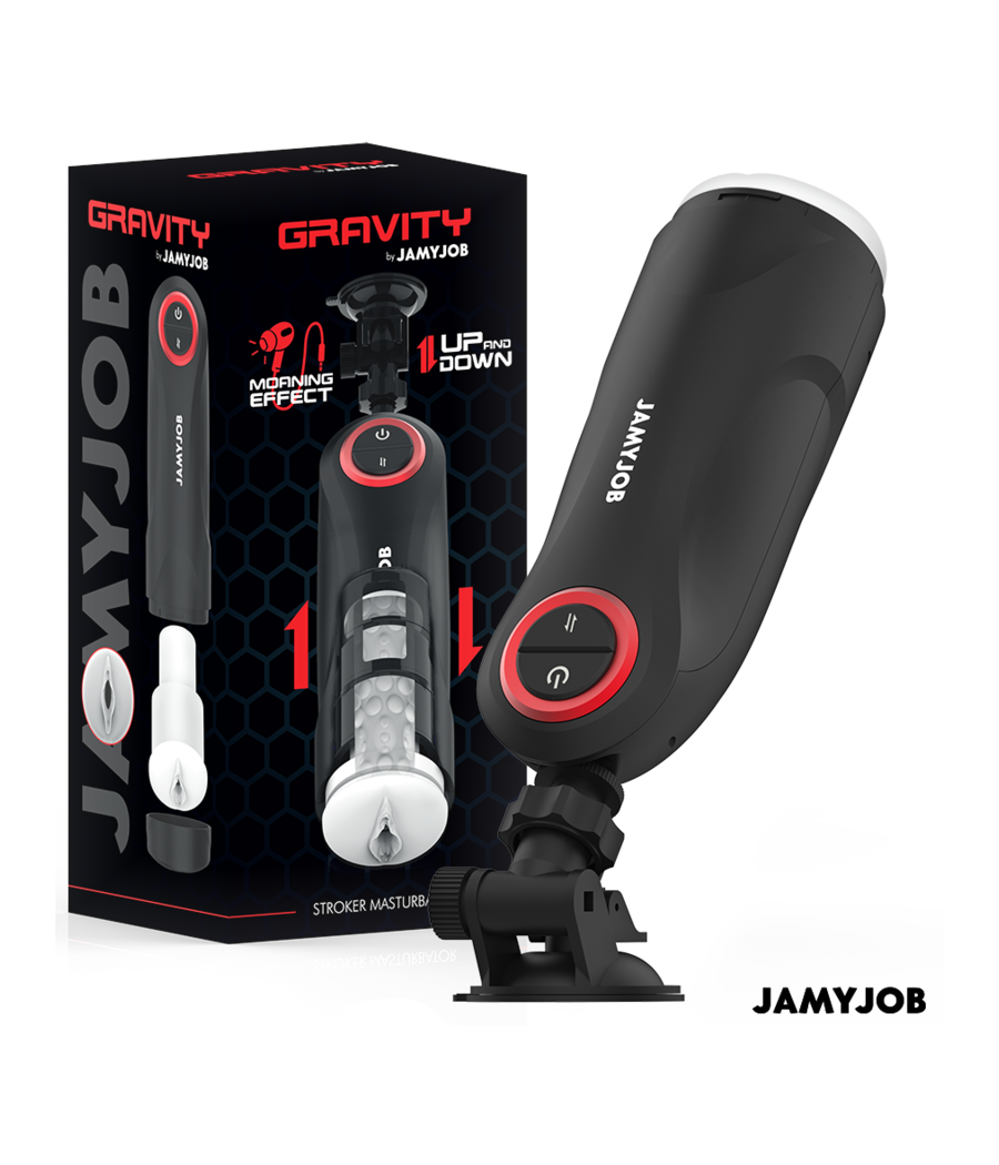 JAMYJOB - MASTURBATORE VAGINALE AUTOMATICO A GRAVIT? 5 MODALIT? DI ASPIRAZIONE
