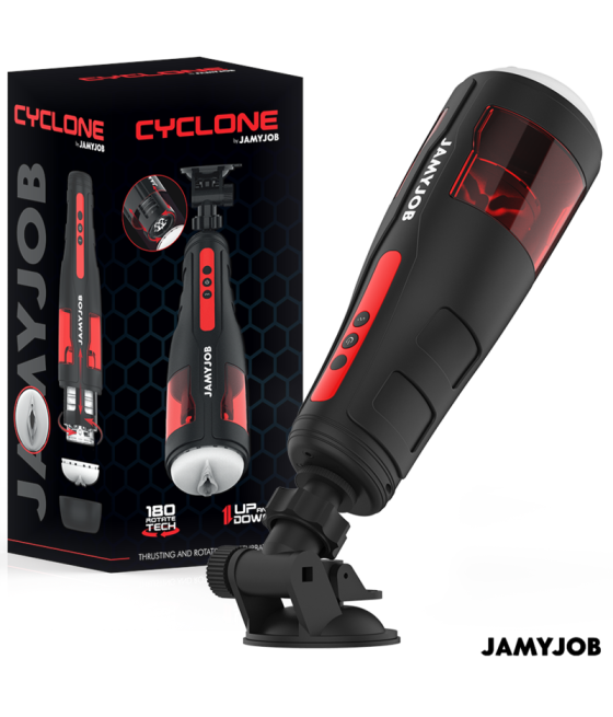 JAMYJOB - MASTURBATORE VAGINA AUTOMATICO CYCLONE 10 MODALIT? DI ROTAZIONE E SPINTA