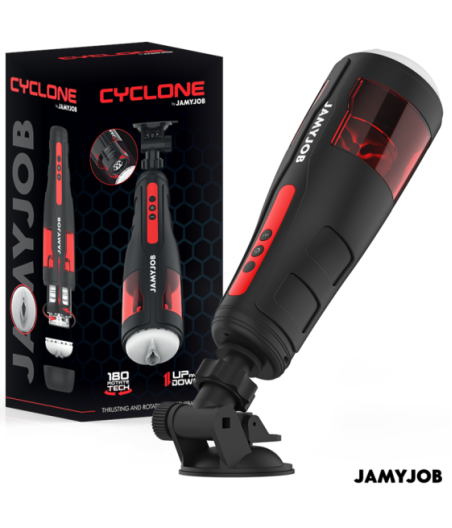 JAMYJOB - MASTURBATORE VAGINA AUTOMATICO CYCLONE 10 MODALIT? DI ROTAZIONE E SPINTA