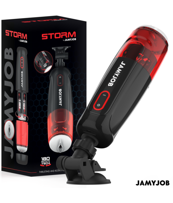 JAMYJOB - STORM MASTURBATORE VAGINA AUTOMATICO 10 MODALIT? DI ROTAZIONE E SPINTA
