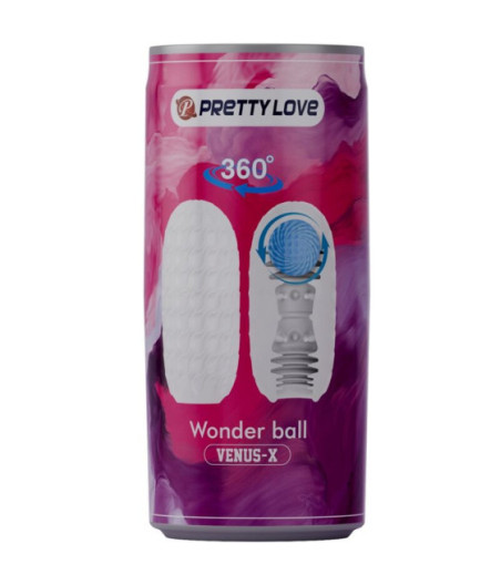 PRETTY LOVE - VENUS X MASTURBATORE MASCHILE MODELLO 3 BIANCO