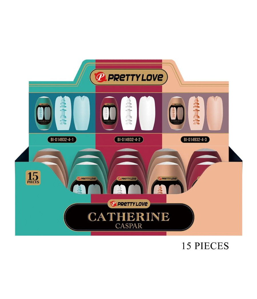 PRETTY LOVE - CASPAR PACK 15 VARI MASTURBATORI MASCHILI