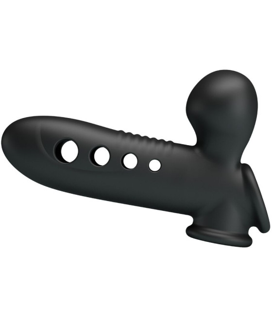 PRETTY LOVE - MANICOTTO PER PENE CRANE CON AIRBAG NERO