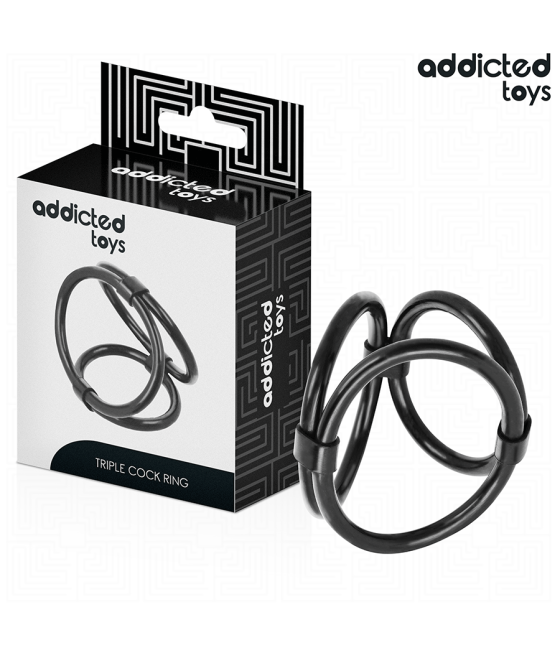 ADDICTED TOYS - ANELLO PER PENE TRIPLO