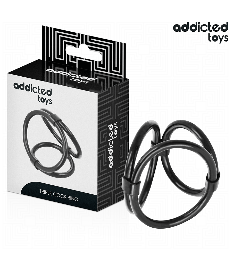 ADDICTED TOYS - ANELLO PER PENE TRIPLO