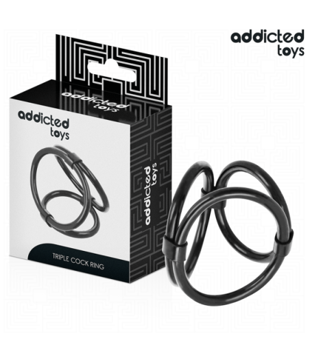 ADDICTED TOYS - ANELLO PER PENE TRIPLO