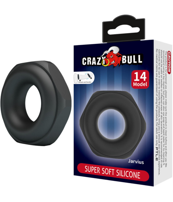 CRAZY BULL - ANELLO IN SILICONE JARVIUS MODELLO 14