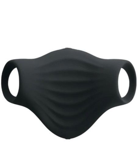 ROCKS-OFF - VIBRATORE FLESSIBILE PALM BLACK MASTURBATOR