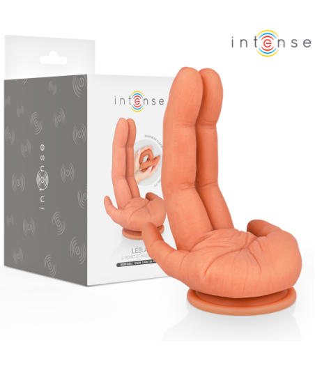 INTENSE - LEELA STIMOLATORE PUNTO G FLESSIBILE MANO 12,6 CM