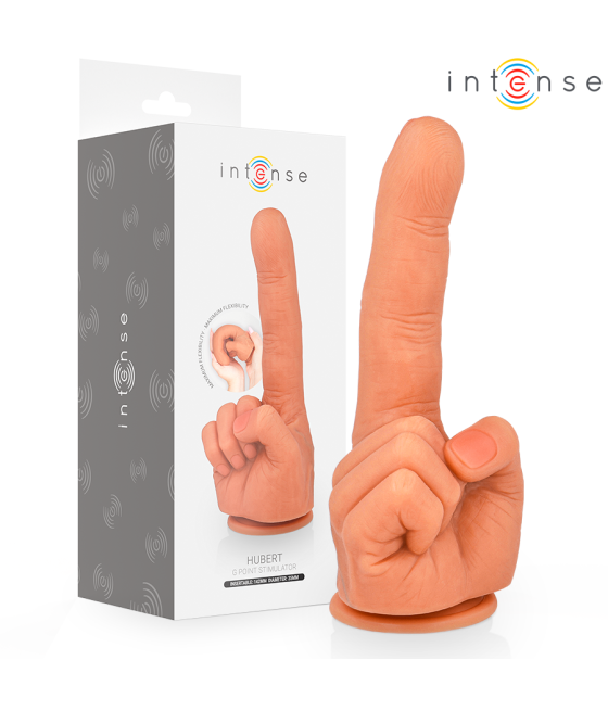 INTENSE - HUBERT STIMOLATORE PUNTO G FLESSIBILE MANO 14,2 CM