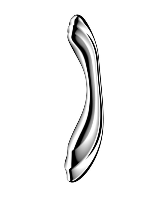 SATISFYER - DILDO A DOPPIA ESTREMIT? IN ACCIAIO INOX PURE GRAVITY 2