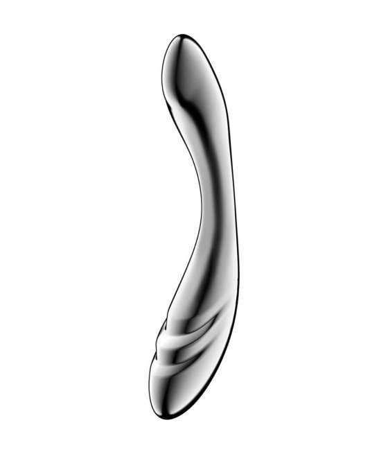 SATISFYER - DILDO A DOPPIA ESTREMIT? IN ACCIAIO INOX PURE GRAVITY 3