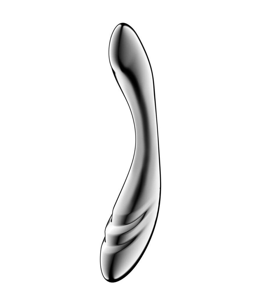 SATISFYER - DILDO A DOPPIA ESTREMIT? IN ACCIAIO INOX PURE GRAVITY 3