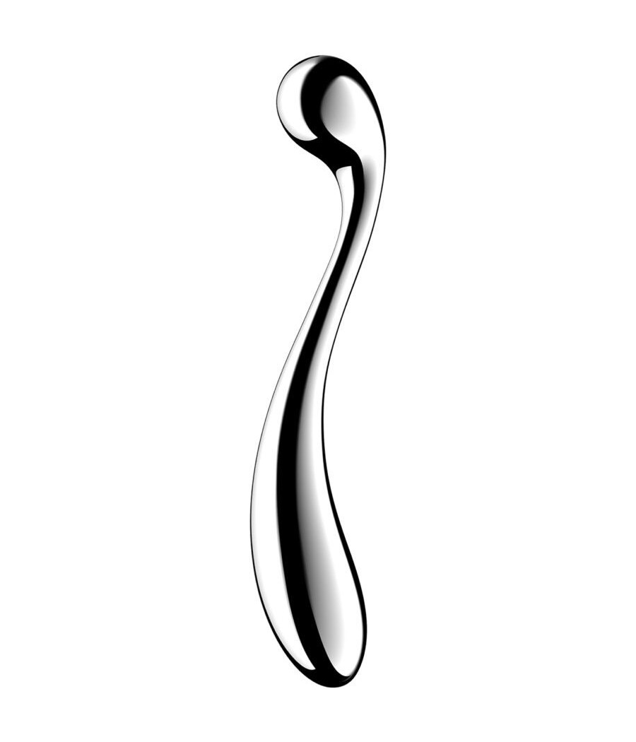SATISFYER - DILDO A DOPPIA ESTREMIT? IN ACCIAIO INOX STAR FORCE 4