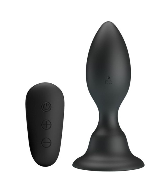 MR PLAY - PLUG ANALE CON TELECOMANDO VIBRAZIONE NERO