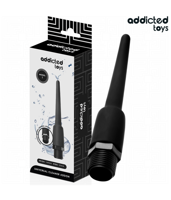 ADDICTED TOYS - PULITORE ANALE CON ADATTATORE UNIVERSALE MODELLO 1