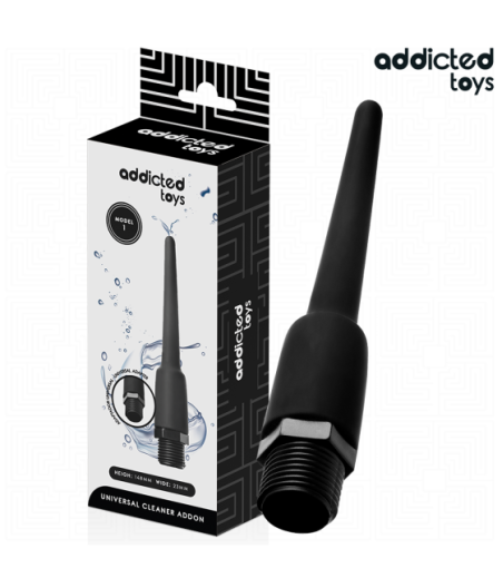 ADDICTED TOYS - PULITORE ANALE CON ADATTATORE UNIVERSALE MODELLO 1