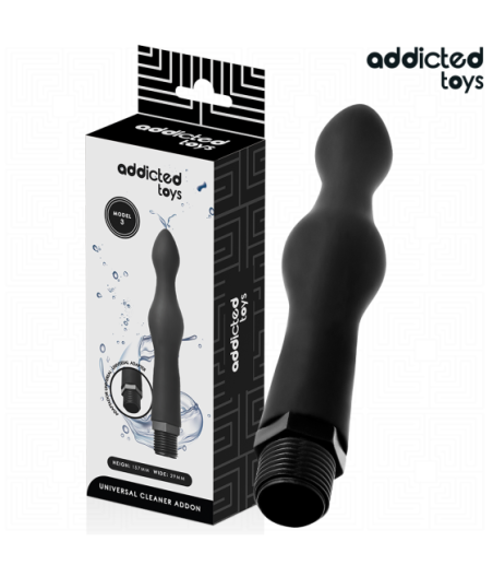 ADDICTED TOYS - PULITORE ANALE CON ADATTATORE UNIVERSALE MODELLO 3