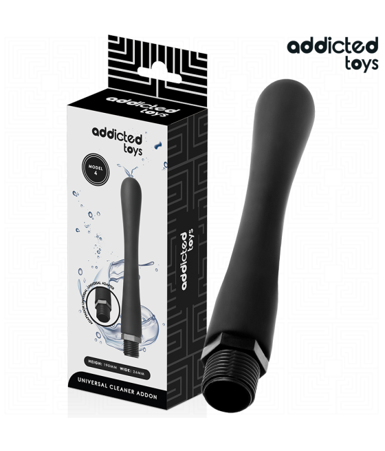 ADDICTED TOYS - PULITORE ANALE CON ADATTATORE UNIVERSALE MODELLO 4
