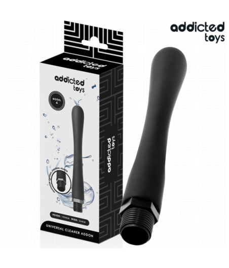 ADDICTED TOYS - PULITORE ANALE CON ADATTATORE UNIVERSALE MODELLO 4
