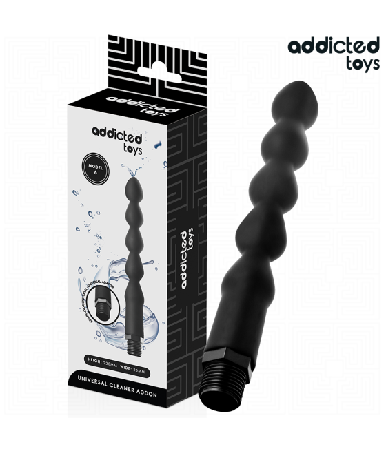 ADDICTED TOYS - PULITORE ANALE CON ADATTATORE UNIVERSALE MODELLO 6