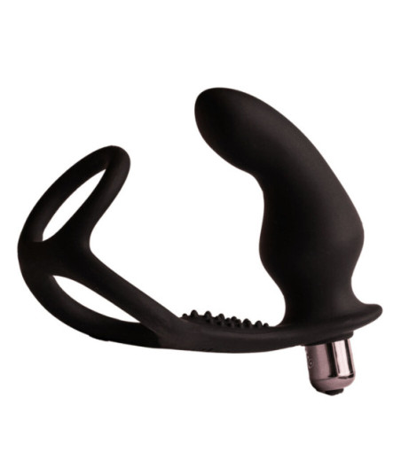 ROCKS-OFF - RO-ZEN RRO PLUG ANALE CON ANELLO VIBRANTE PER IL PENE NERO