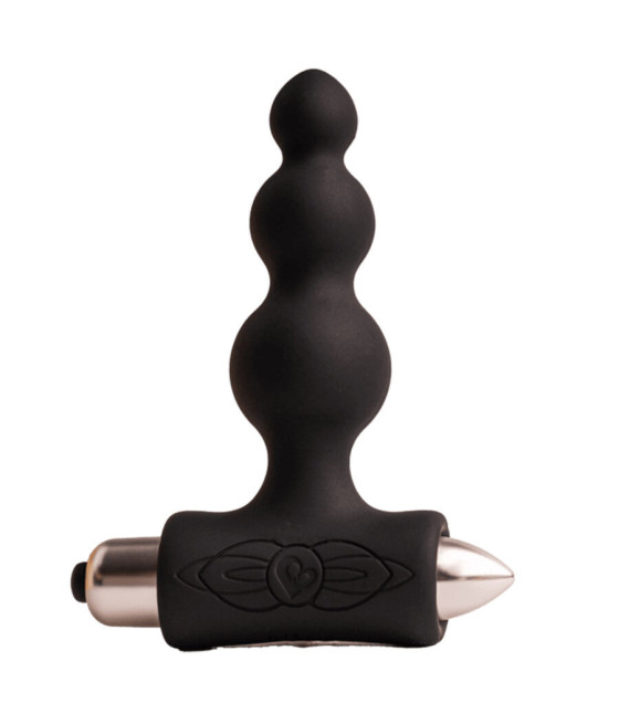 ROCKS-OFF - PETITE SENSATIONS BUBBLES PLUG ANALE VIBRATORE NERO