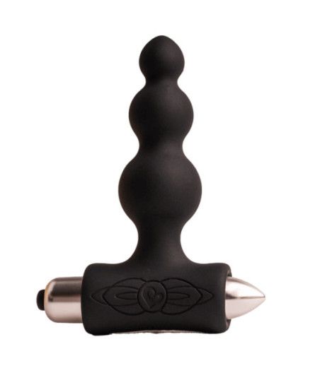 ROCKS-OFF - PETITE SENSATIONS BUBBLES PLUG ANALE VIBRATORE NERO