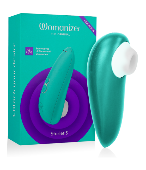 WOMANIZER - STIMOLATORE CLITORALE STARLET 3 TURCHESE