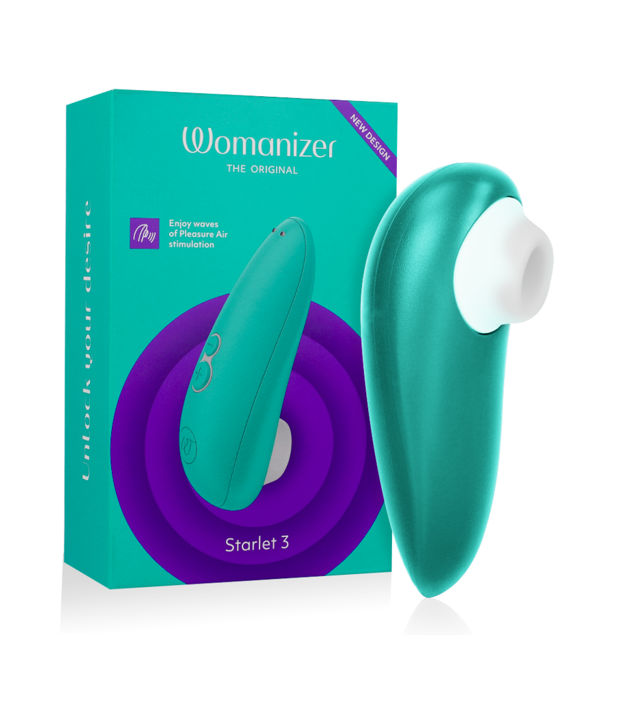 WOMANIZER - STIMOLATORE CLITORALE STARLET 3 TURCHESE