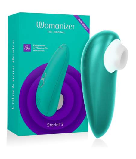 WOMANIZER - STIMOLATORE CLITORALE STARLET 3 TURCHESE