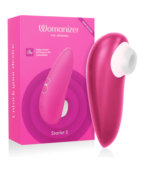 WOMANIZER - STIMOLATORE CLITORALE STARLET 3 ROSA