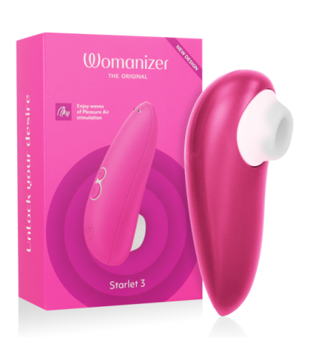 WOMANIZER - STIMOLATORE CLITORALE STARLET 3 ROSA