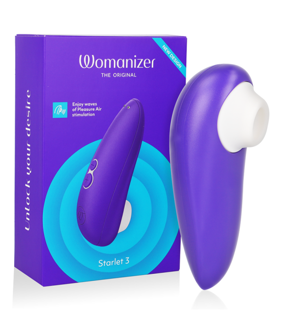 WOMANIZER - STARLET 3 STIMOLATORE CLITORALE INDIGO