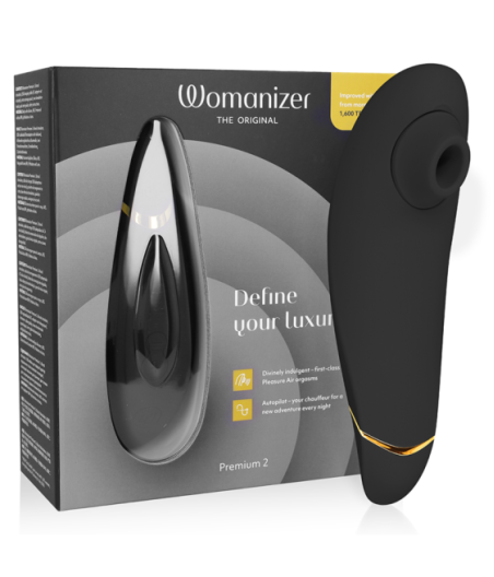 WOMANIZER - PREMIUM 2 STIMOLATORE CLITORALE NERO