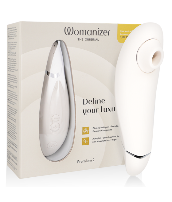 WOMANIZER - PREMIUM 2 STIMOLATORE CLITORALE GRIGIO CALDO
