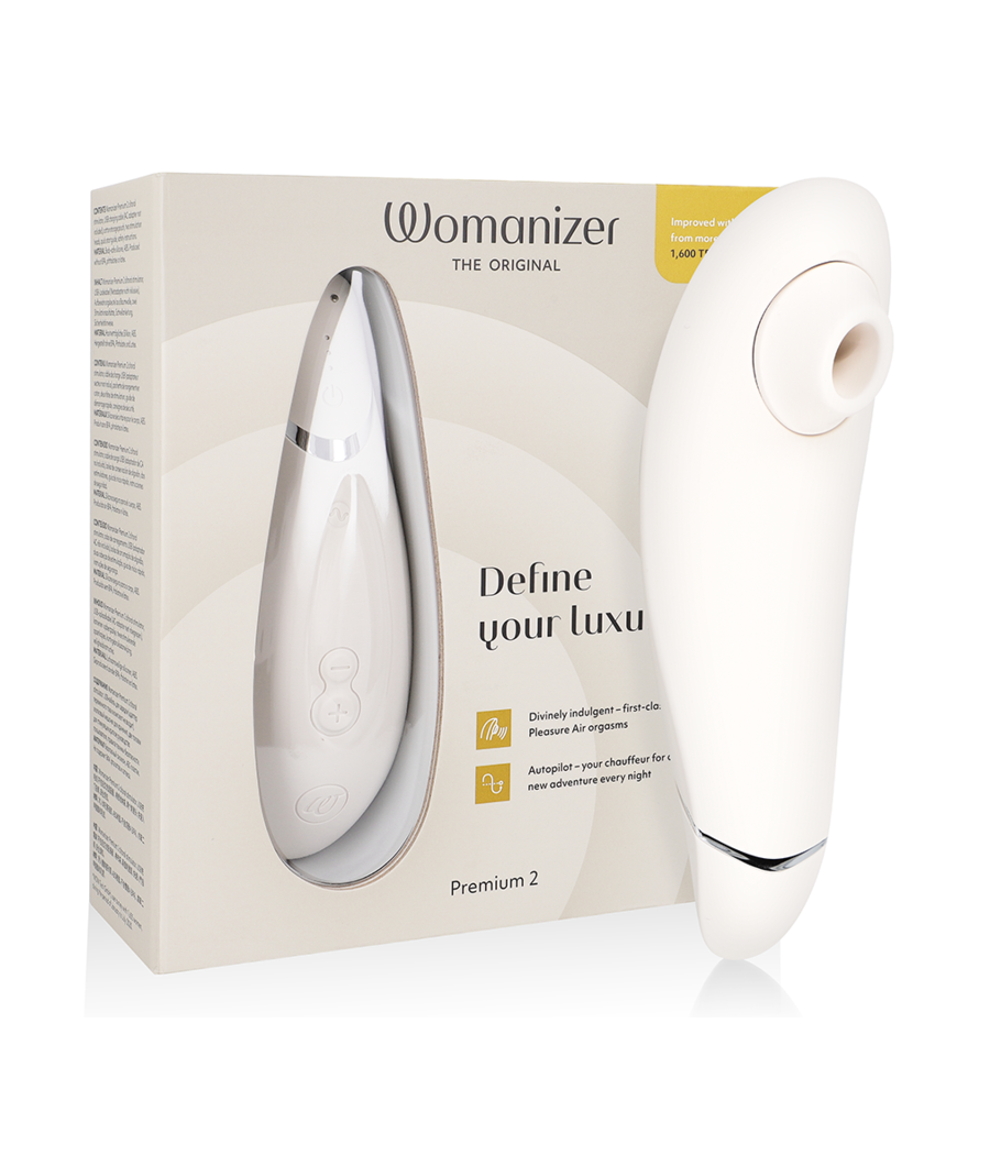 WOMANIZER - PREMIUM 2 STIMOLATORE CLITORALE GRIGIO CALDO